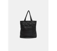 Stradivarius - Borsa shopping imbottita nera double-face-Nero M