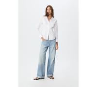 Stradivarius Camicia basic fitted Bianco XS