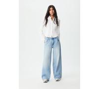 Stradivarius Camicia fitted Bianco S