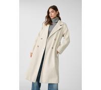 Stradivarius Cappotto trench in tessuto morbido al tatto Ecru L
