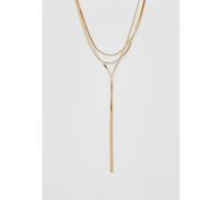 Stradivarius Collana lunga multi catena Oro OS