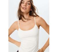Stradivarius - Confezione da 2 canotte basic nere-Nero XL