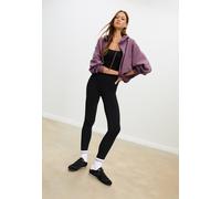 Stradivarius Felpa con cappuccio a sbuffo Viola M