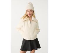 Stradivarius Giacca soft in maglia combinata TRASPARENTE XS