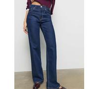 Stradivarius - Jeans comfort dritti blu denim rinse wash 40