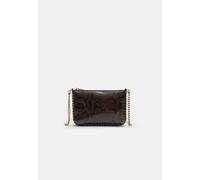 Stradivarius Mini borsa a palline con stampa animalier Marrone OS