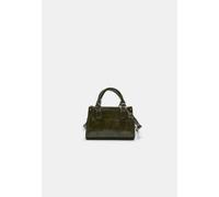 Stradivarius Mini tote bag effetto coccodrillo Kaki OS