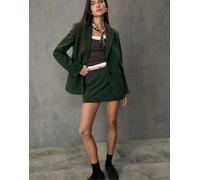 Stradivarius - Minigonna pantalone verde S