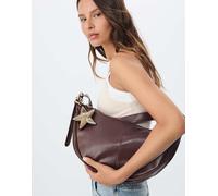 Stradivarius - Portachiavi dorato con charm a forma di stella-Giallo M