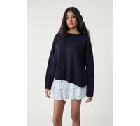 Stradivarius Pullover in maglia con collo rotondo Azzurro mare M