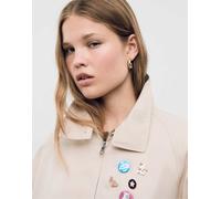 Stradivarius - Set da 5 spille rosa a contrasto con gattino M