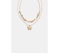 Stradivarius Set di 2 collane con ciondolo a stella Oro OS