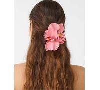 Stradivarius - Set di 2 fermagli per capelli rosa a forma di orchidea M
