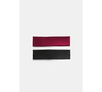 Stradivarius Set di 2 nastri per capelli elasticizzati Fucsia OS