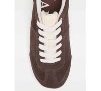 Stradivarius - Sneakers in morbida pelle marroni-Marrone 36