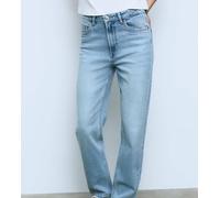 Stradivarius Tall - D14 - Jeans slim comfort fit color candeggiato chiaro-Blu 40