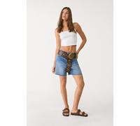 Stradivarius Top a bretelline elasticizzato Bianco XS