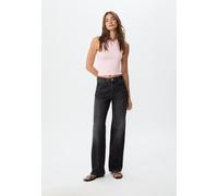 Stradivarius Top basic scollo nuotatore Rosa pastello XS