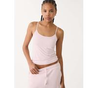Stradivarius - Top senza maniche rosa pastello L