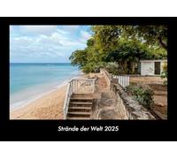 Strände der Welt 2025 Fotokalender DIN A3: Monatskalender mit Bild-Motiven aus Fauna und Flora, Natur, Blumen und Pflanzen