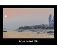 Strände der Welt 2026 Fotokalender DIN A3: Monatskalender mit Bild-Motiven aus Fauna und Flora, Natur, Blumen und Pflanzen