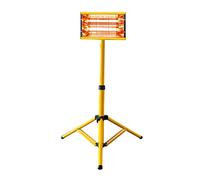 STRAFBRG 2000W Infrared Paint Curing Lamp Handheld Short Wave Heater Baking Light Shortwave Liftable Car Body Drying