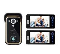 STRAFBRG Campanello Video Wireless Domestico 2.4G Campanello Di Monitoraggio Videocitofono Digitale Intelligente Ad Alta Definizione Da 7 Pollici,Resistente alle intemperie