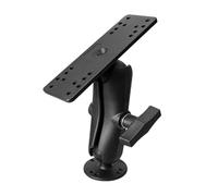 STRAFBRG Supporti Supporto for ecoscandaglio in Alluminio con Sfera di Dimensioni Medie, Braccio Medio elettronico Marino,Rileva sensibilità
