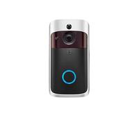 STRAFBRG Videocitofono Telecamera HD Campanello Rilevatore di movimento wireless con altoparlante Visione notturna,Resistente alle intemperie