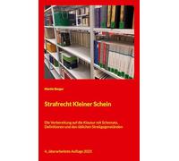 Strafrecht Kleiner Schein: Die Vorbereitung auf die Klausur mit Schemata, Definitionen und den üblichen Streitgegenständen