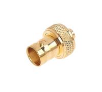 Straight Gold Plated Bnc Female Jack To Sma Female Rf Coaxial Connector Adapter