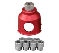 Straight Hole Drill Locator, 90 gradi Woodworking Drill Guide, Precise Doweling Centering Tool, Carpenter Hand Aid for Desk, Carne, Cabinet, Cupboard Assembly Projects