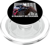 Straight No Chaser Horse, Corsa di cavalli, Del Mar, Santa Anita PopSockets PopGrip per MagSafe