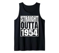 Straight Outta 1954 Vintage Year Classic Birth of Birthday Canotta