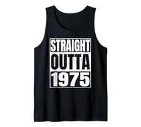 Straight Outta 1975 50th Birthday Gifts 50 Years Old Vintage Canotta