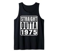Straight Outta 1975 Classic 1975 Vintage Birth of Birthday Canotta