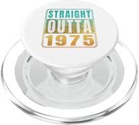 Straight Outta 1975 Classic Birth Of Birthday Years Retro PopSockets PopGrip per MagSafe