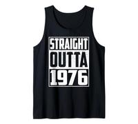 Straight Outta 1976 Birthday Year Vintage 1976 Men Women Canotta