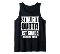 Straight Outta 1st Grade Class 2026 Graduation First Grade Canotta