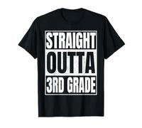 Straight Outta 3rd Grade Graduation Class 2026 Third Grade Maglietta