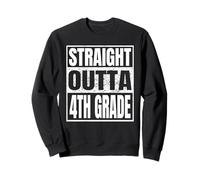 Straight Outta 4th Grade Class 2026 Graduation Fourth Grade Felpa