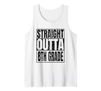 Straight Outta 8th Grade Graduation 2026 Degree Class Gifts Canotta