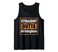 Straight Outta Birmingham, Alabama, USA, Stile retrò Invecchiato Canotta