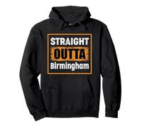 Straight Outta Birmingham, Alabama, USA, Stile retrò Invecchiato Felpa con Cappuccio
