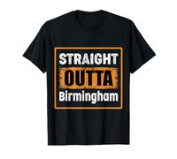 Straight Outta Birmingham, Alabama, USA, Stile retrò Invecchiato Maglietta