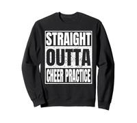 Straight Outta Cheer Practice Graduation Class 2026 Funny Felpa