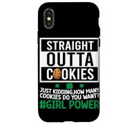 Straight Outta Cookies Sto scherzando quanti cookie fai Custodia per iPhone X/XS