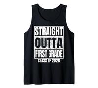 Straight Outta First Grade Class 2026 Graduation 1st Grade Canotta