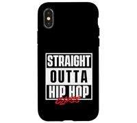 Straight Outta Hip Hop Class - Anni '80 Anni '90 Old School Hip Hop Custodia per iPhone X/XS