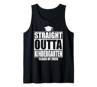 Straight Outta Kindergarten Graduation Class 2026 Graduate Canotta